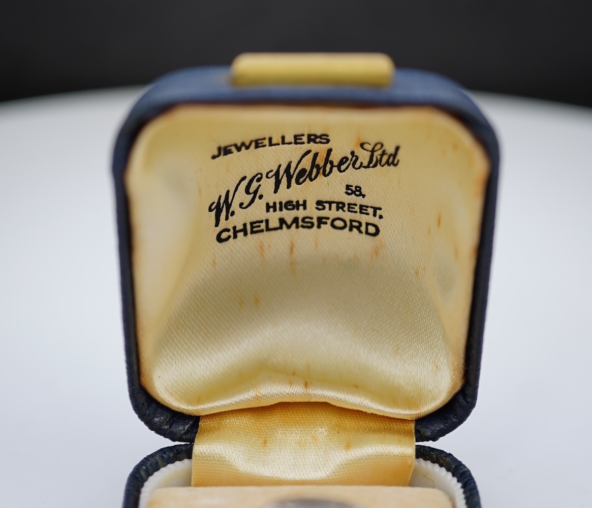 A rare Georgian/early Victorian diamond ring, first half 19th century